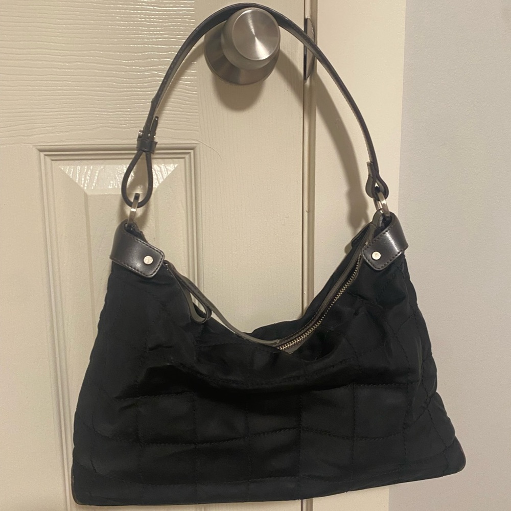Black Quilted Shoulder Bag
